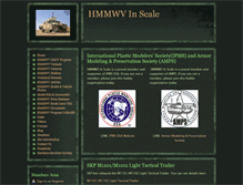 Tablet Screenshot of hmmwvinscale.com